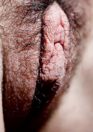 Punk rock chick Jane A is showing her intensely hairy vagina