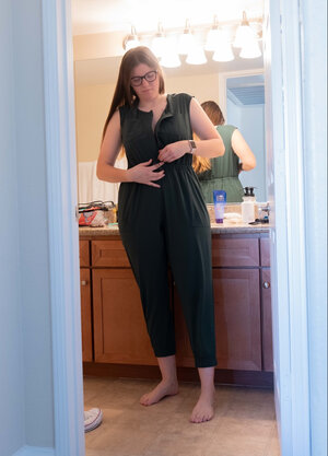 Jacklyn the Real bbw is transforming clothes and looking first-class as well