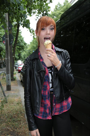 The chick is not bare, you can see that she is ready to have an intercourse