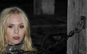 Insane hoe is going to enjoy bondage action & orgasms as well