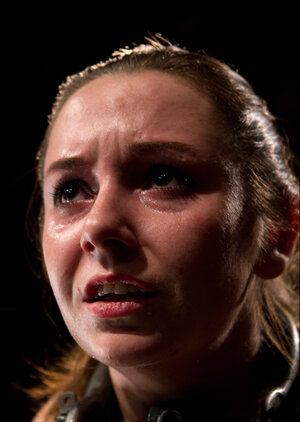 Analia Flores is going to get her booty punished big time today