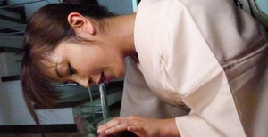 Japanese lady Marica Hase enjoys a POV handjob cum blast scene