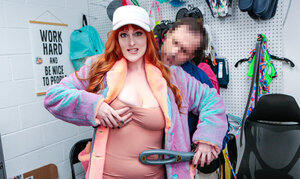 Alex Harper gets her hooters manhand alsoled and also her love hole fucked by Marcelo