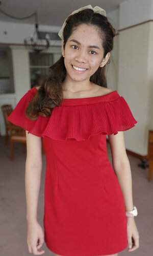 Nice-looking Thai legal teen has fun walking with a foreign photographer