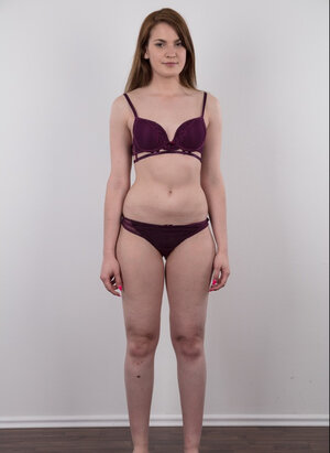 She has a signature boring office style that makes her sexy