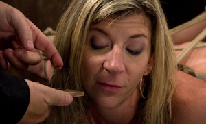 Sara Jay gets to play around with a mousetrap in a BDSM section