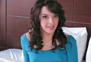 Natalie Heart shakes her sexy naturals before getting fucked