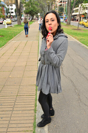 Glamorous Catalina Prada shows sexy curves on casting couch