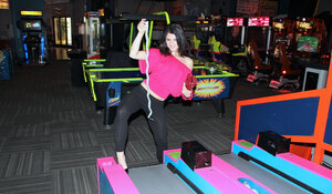 Aubrey Sky picked up & fucked hard by Carson Grundle