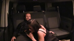 Nata Lee drilled hard on backseat by Czech driver