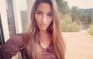 French beauty Clea Gaultier strips down to sheer underwear and besides snaps teasing selfies