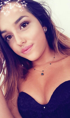 Esperanza Diaz displaying her incredible body for fun