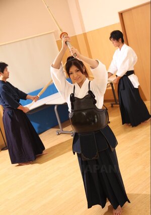 Asian love came to learn self-defence but senseis touch her boobs