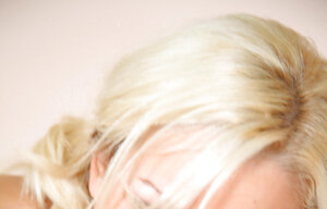 Blonde babe doesn't break taboo cos it's just fellatio with her stepbrother