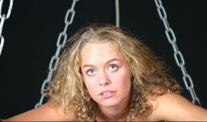 Master dominates over helpless & tied up babe using water & not only