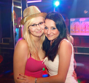 Nerdy chick and buddy upload photos to the internet hoping to hook up with men